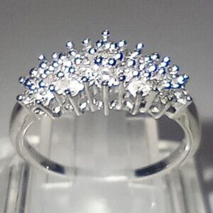 Sparkling 10Kt White Gold 1/2-Carat Diamond Ring